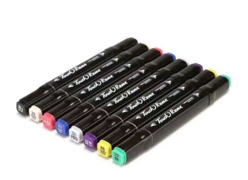 60 Pieces Of Double Head Alcohol Oil Colour Art Marker Set