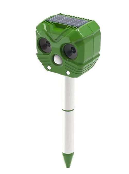 Ultrasonic Solar Animal Repellent RB-55 New