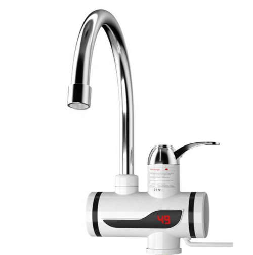 Instant Hot Water Bathroom & Kitchen Mixer Tap - Electrically Heated