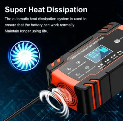 12v8a / 24v4a Pulse Repair Battery Charger