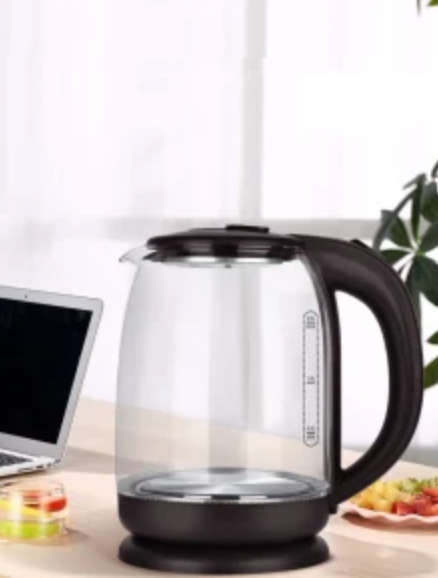 FUSSION 1.8L 1500W Cordless Glass kettle