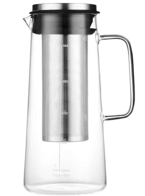 1400ml Iced Coffee Maker Glass