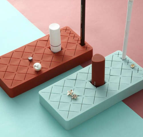 Cosmetic Lipstick Storage Organizer Rack