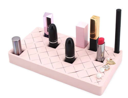 Cosmetic Lipstick Storage Organizer Rack