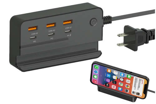 USB Charging Station Multifunctional Desktop Power 35w Fast Charging Smart Station