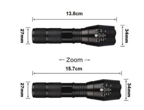 EJC X900 26650 HIGH QUALITY TORCH KIT WITH CHARGERS