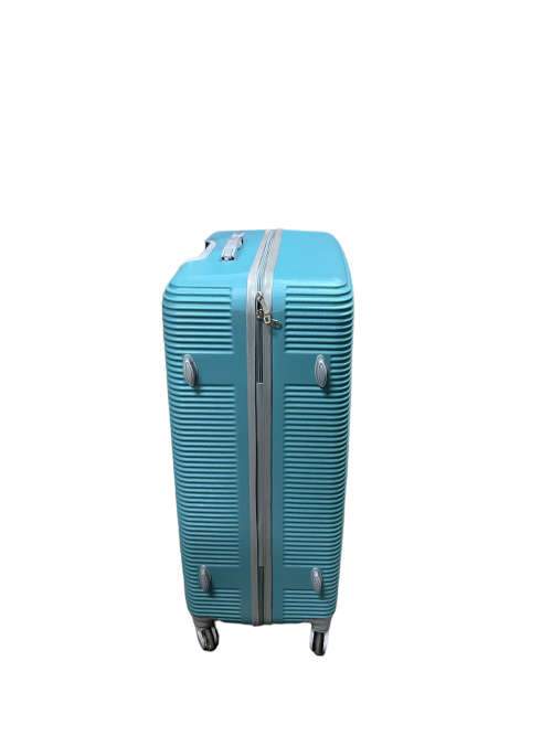 Large 31` Inch Size 3 Piece Hard Outer Shell Luggage Set - Soda Green