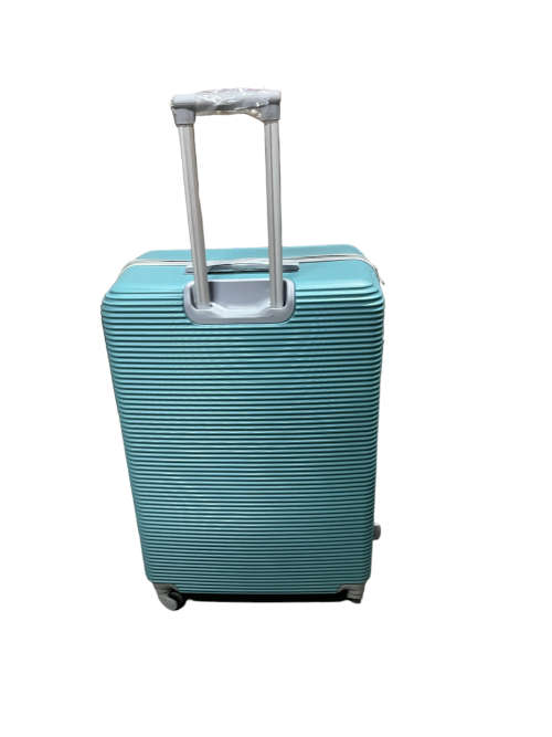 Large 31` Inch Size 3 Piece Hard Outer Shell Luggage Set - Soda Green