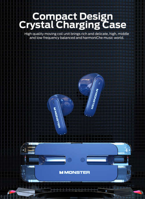 Gaming Earbuds AIRMARS MS08 - Black High Quality