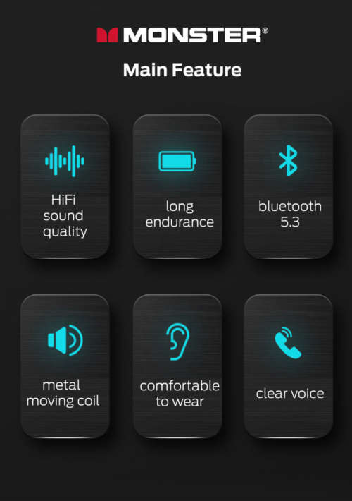 Gaming Earbuds AIRMARS MS08 - Black High Quality