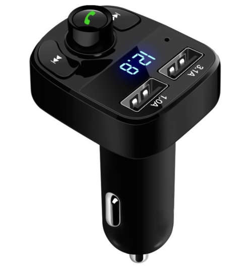 X8 Car MP3 Wireless Stereo Music Player Full Frequent FM Transmitter Wireless Car Charger Adapter