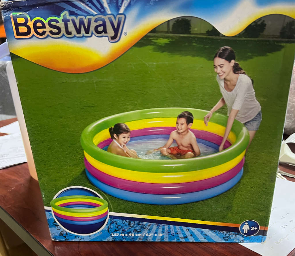 Bestway 4 Ring Colorful Summer Pool 1.57x46cm
