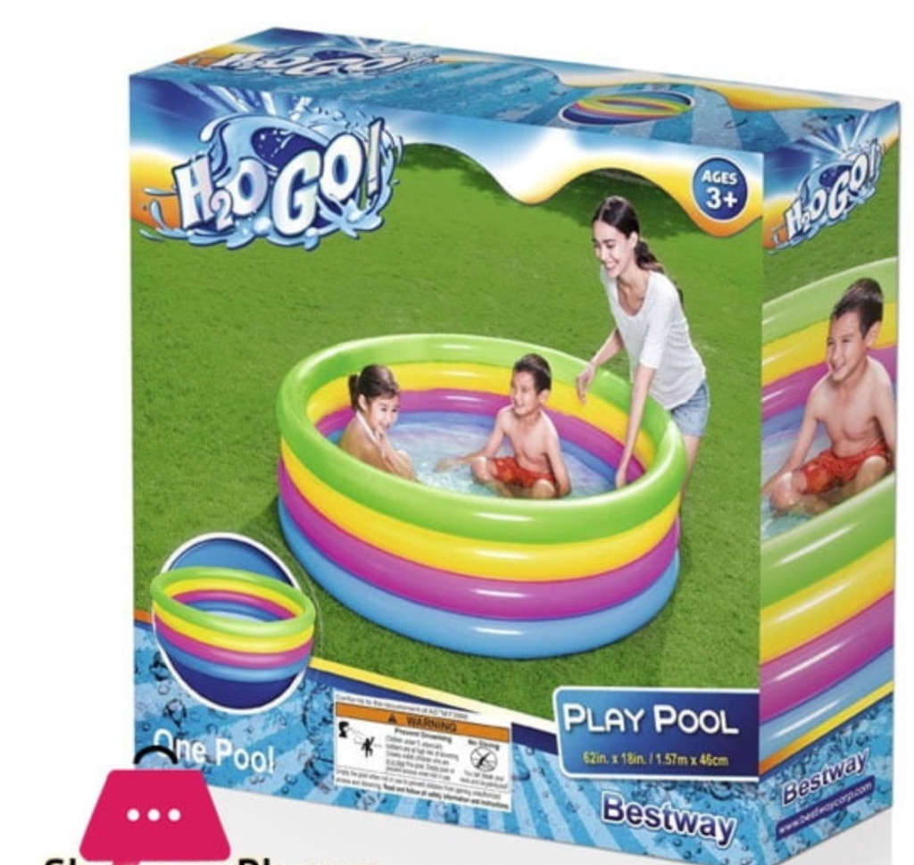 Bestway 4 Ring Colorful Summer Pool 1.57x46cm