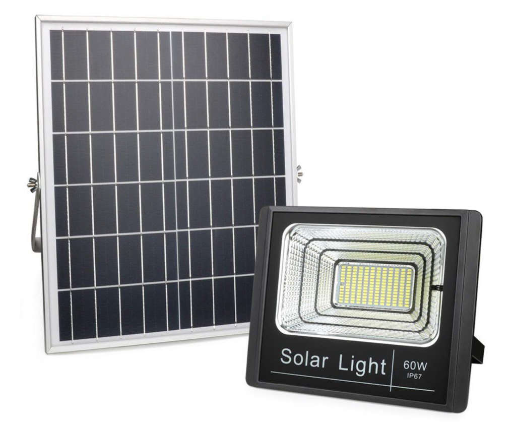 Tempest 60W Solar LED Flood Light with Remote control