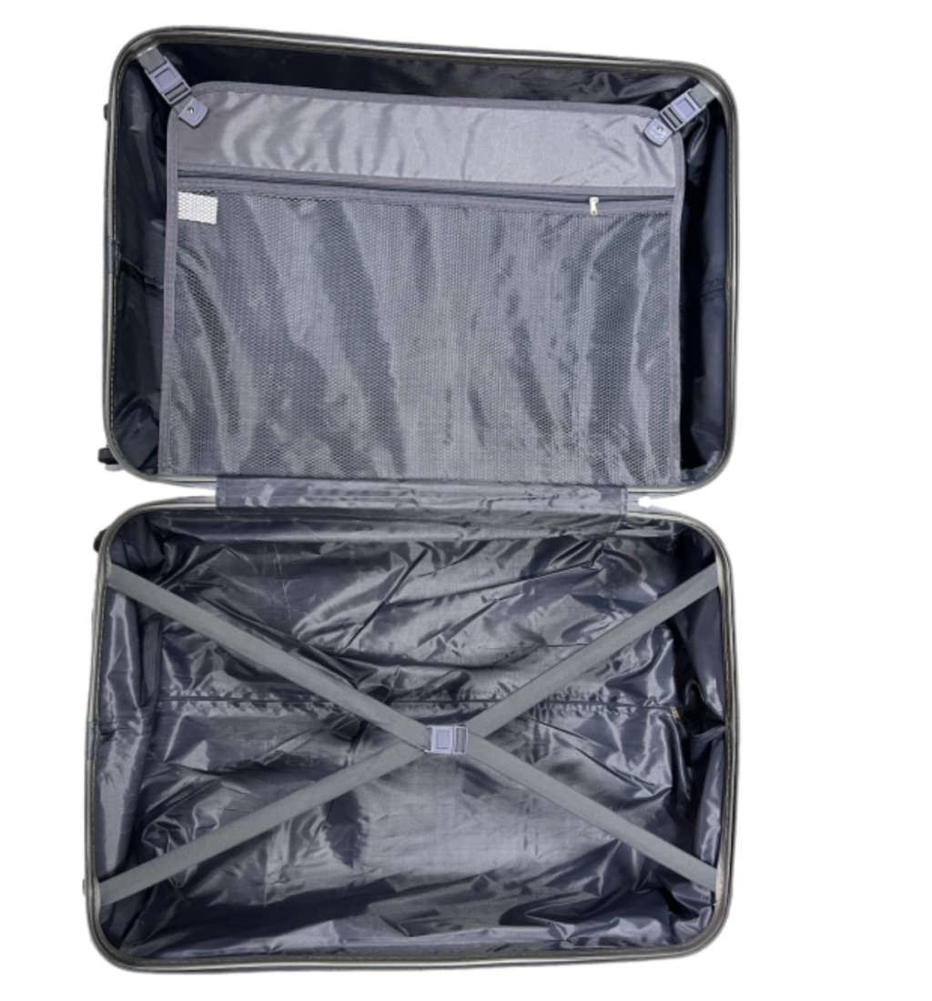 Latest Fashion Fancy Design High Quality Hard Outer Shell 3 in 1 Travel Luggage Set - Apple Green