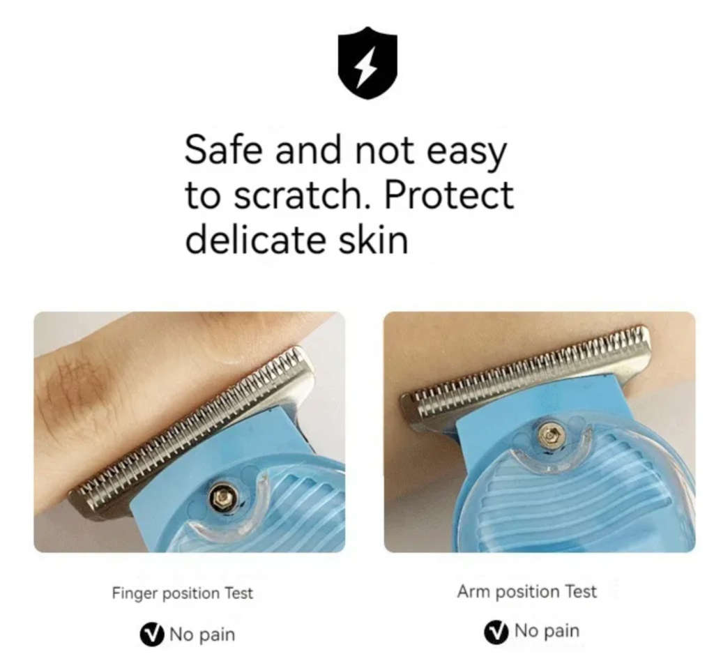 Complete Haircutting & Touch Up Kit Transparent Battery Display Hair Trimmer