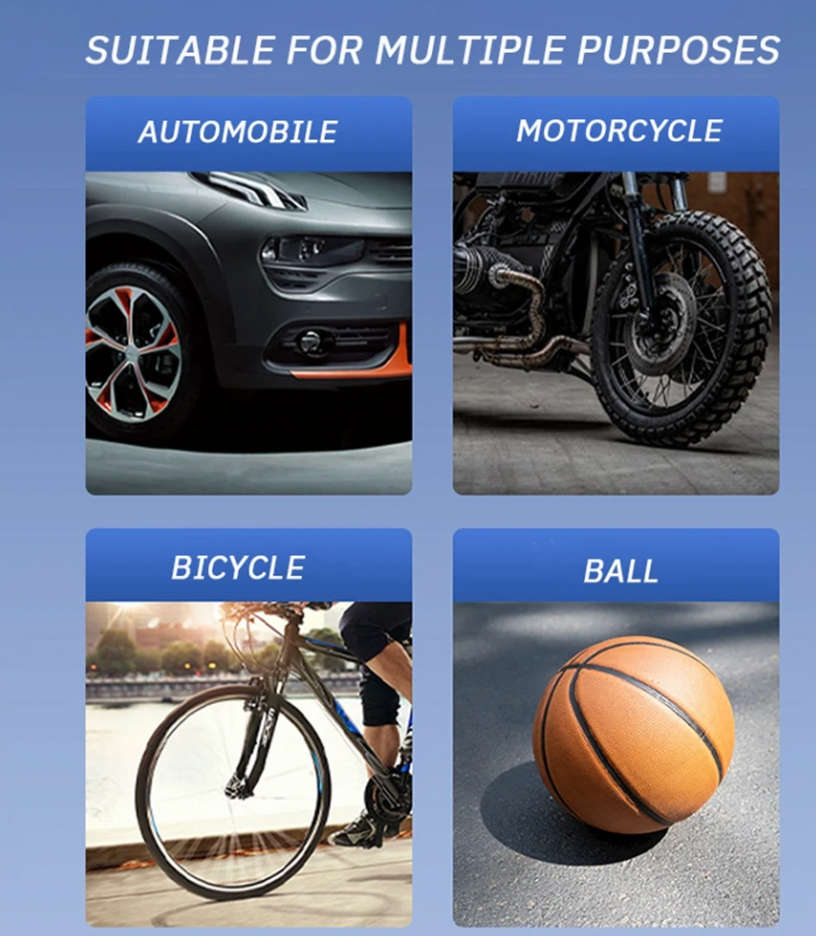 Car Handheld Wireless Air Pump Tire Inflator Tool For Cars, Bikes, Pools and More