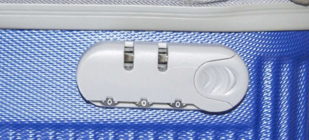 3 Piece Travel Luggage Bag Set - BLUE