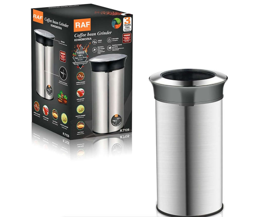 RAF Electric Grinder Machine for Coffee Beans - Spices - 350Watts