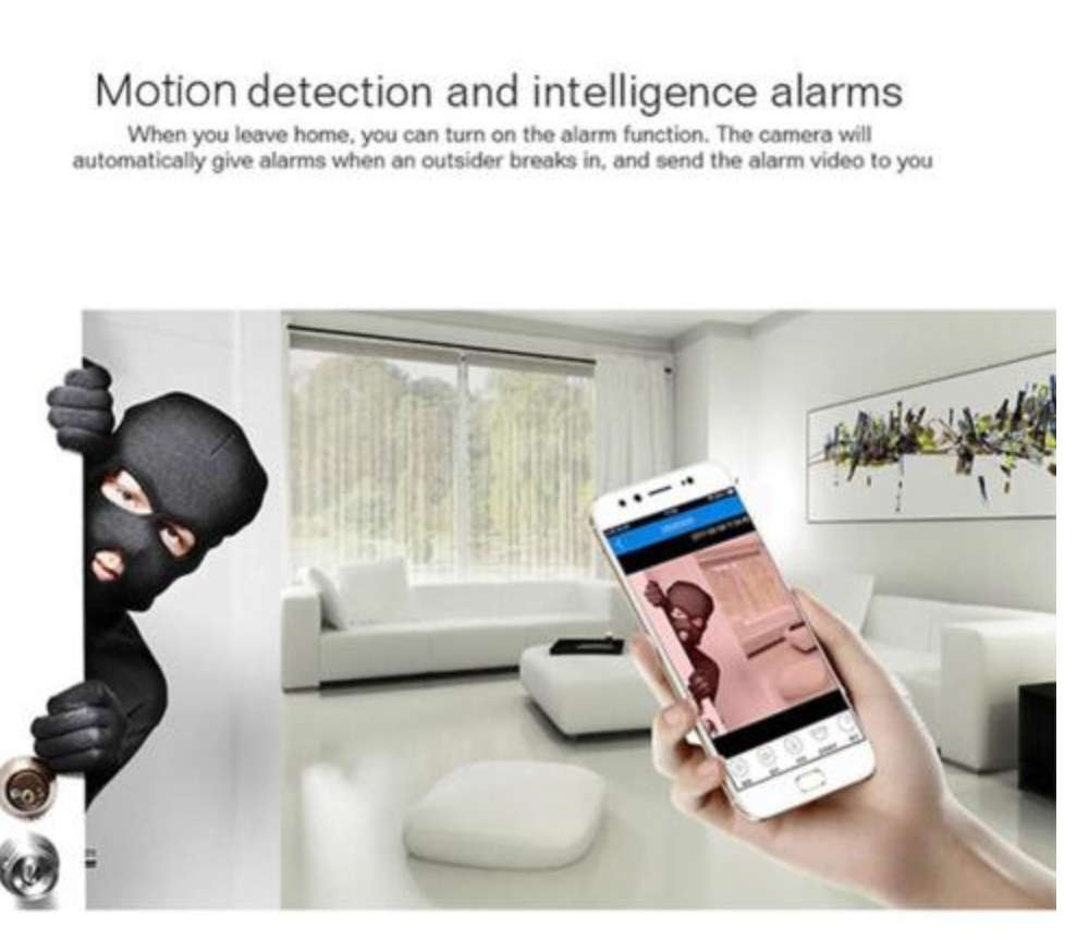HD Wireless Network IP Indoor Camera with Mobile View