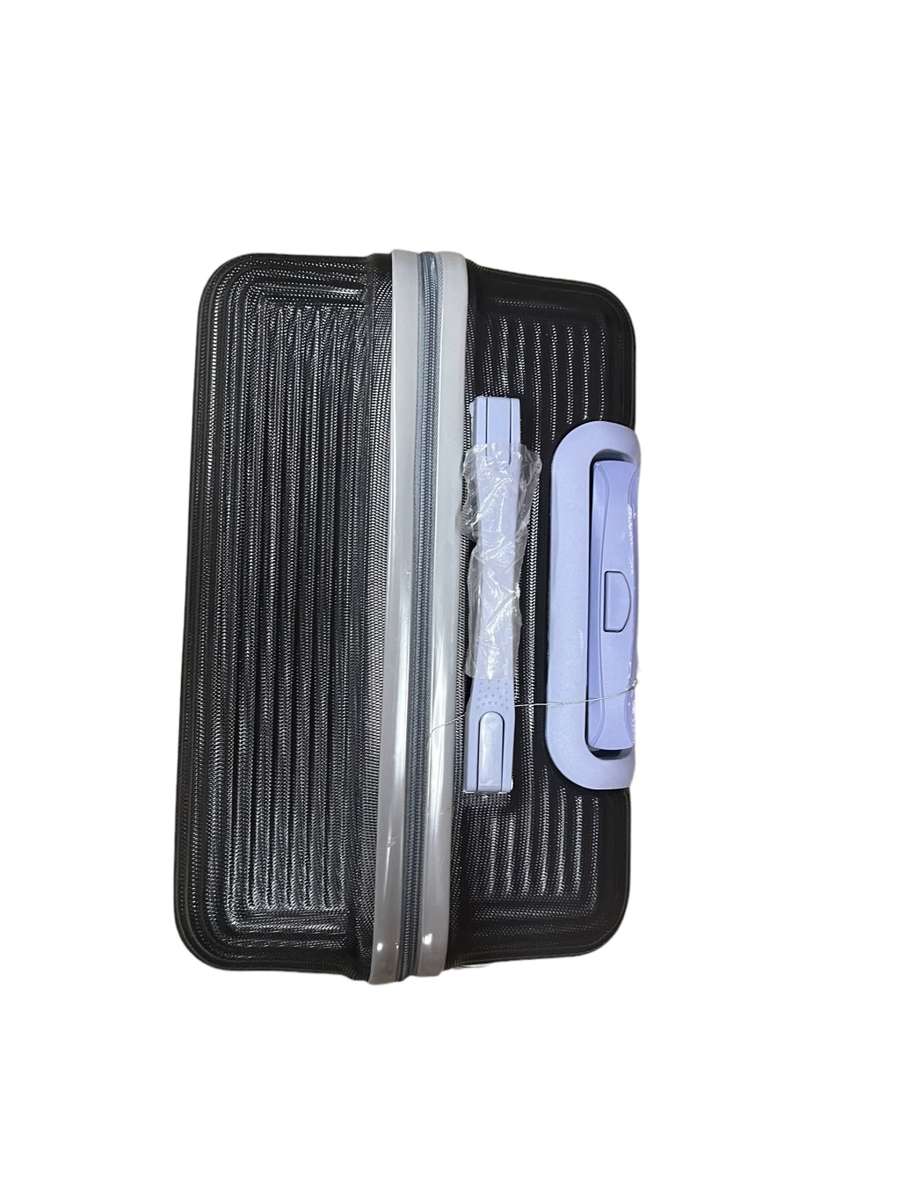 1 PCS Black Luggage set With Lines High Quality 24` Inches