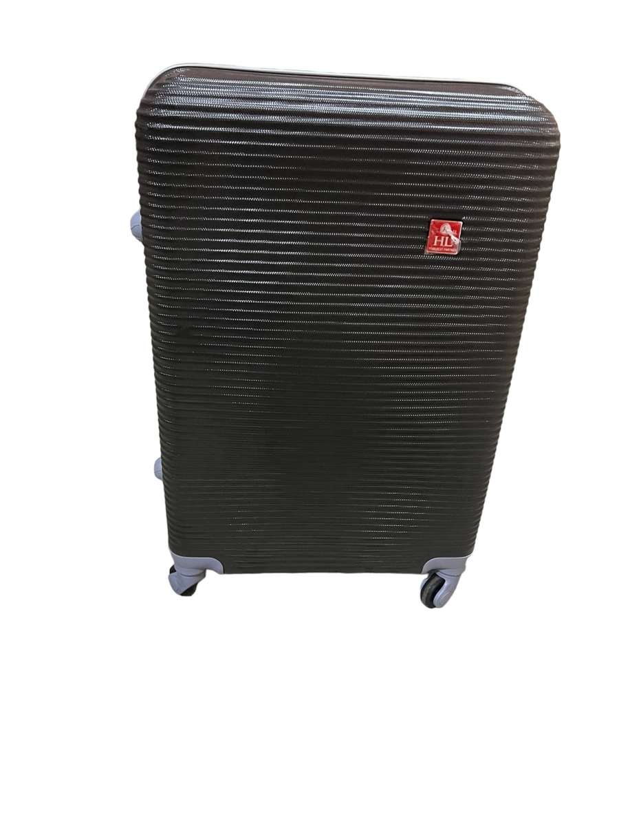 1 PCS Black Luggage set With Lines High Quality 24` Inches