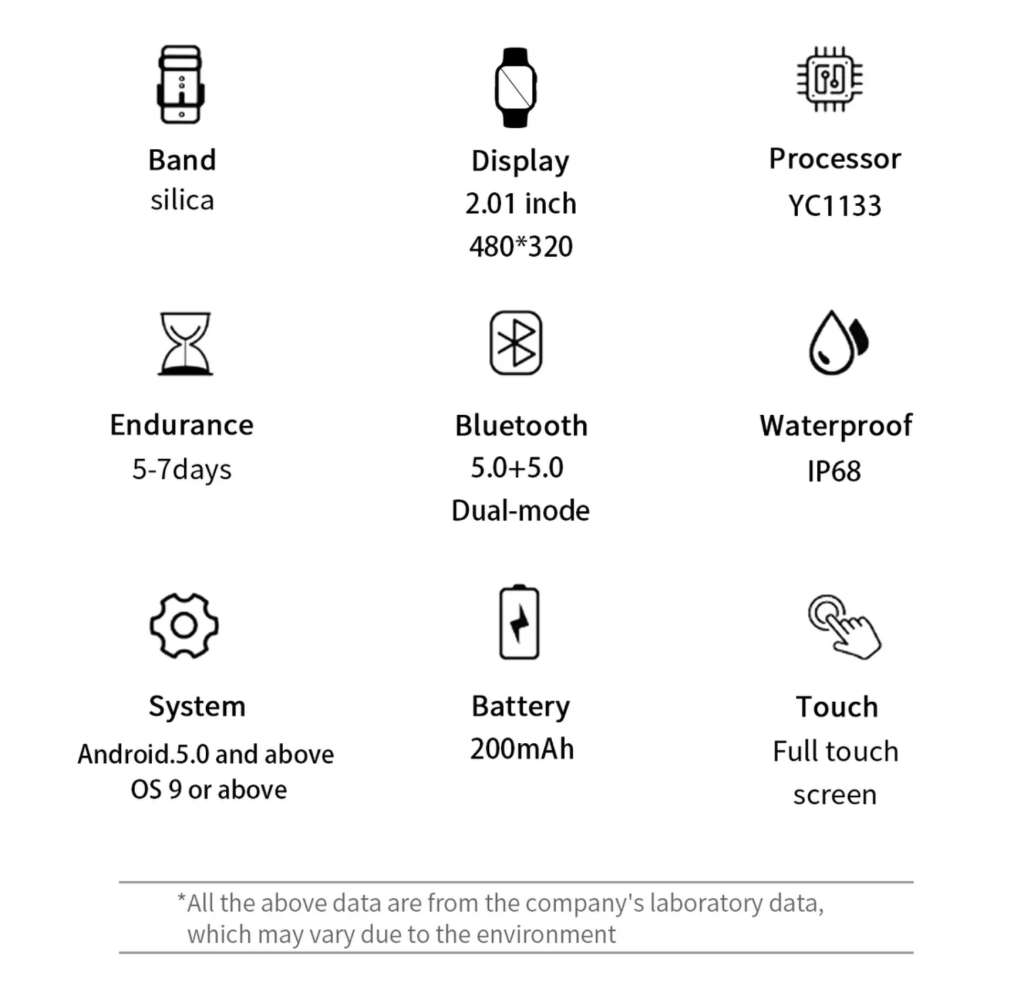 7 In 1 Strap Ultra Smartwatch Premium Box Packing 7 Straps With Watch and Case for Watch