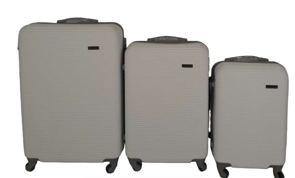 Expert travel Ware- 3 Piece Luggage set- Creamy White
