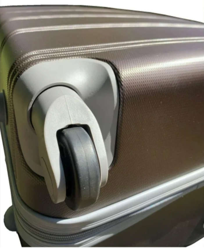 3 in 1 Premium Traveling Luggage Bag Set - Dark Brown