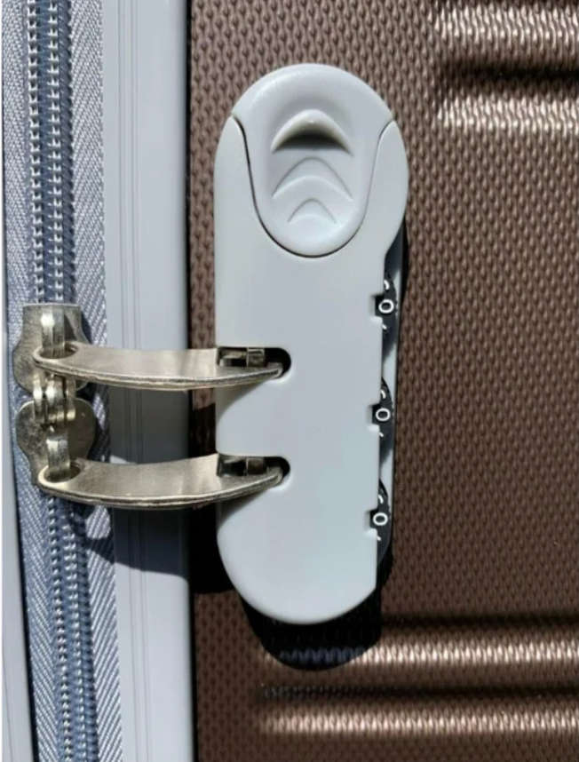 3 in 1 Premium Traveling Luggage Bag Set - Dark Brown