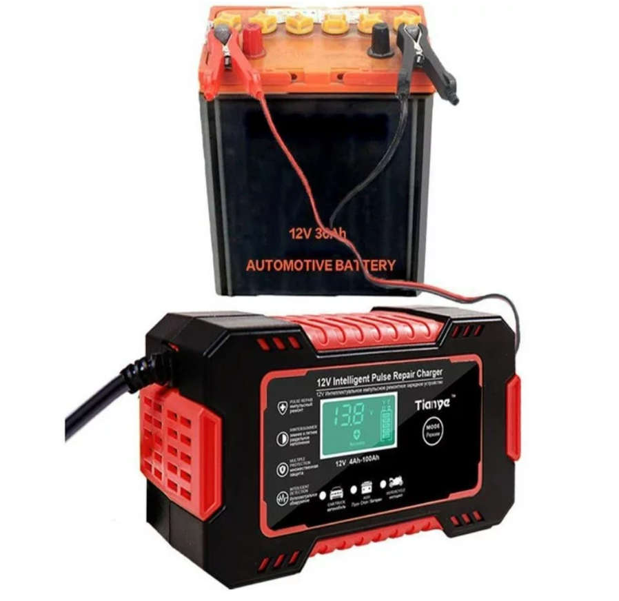 RJTianye 12V intelligent Pulse Repair Charger