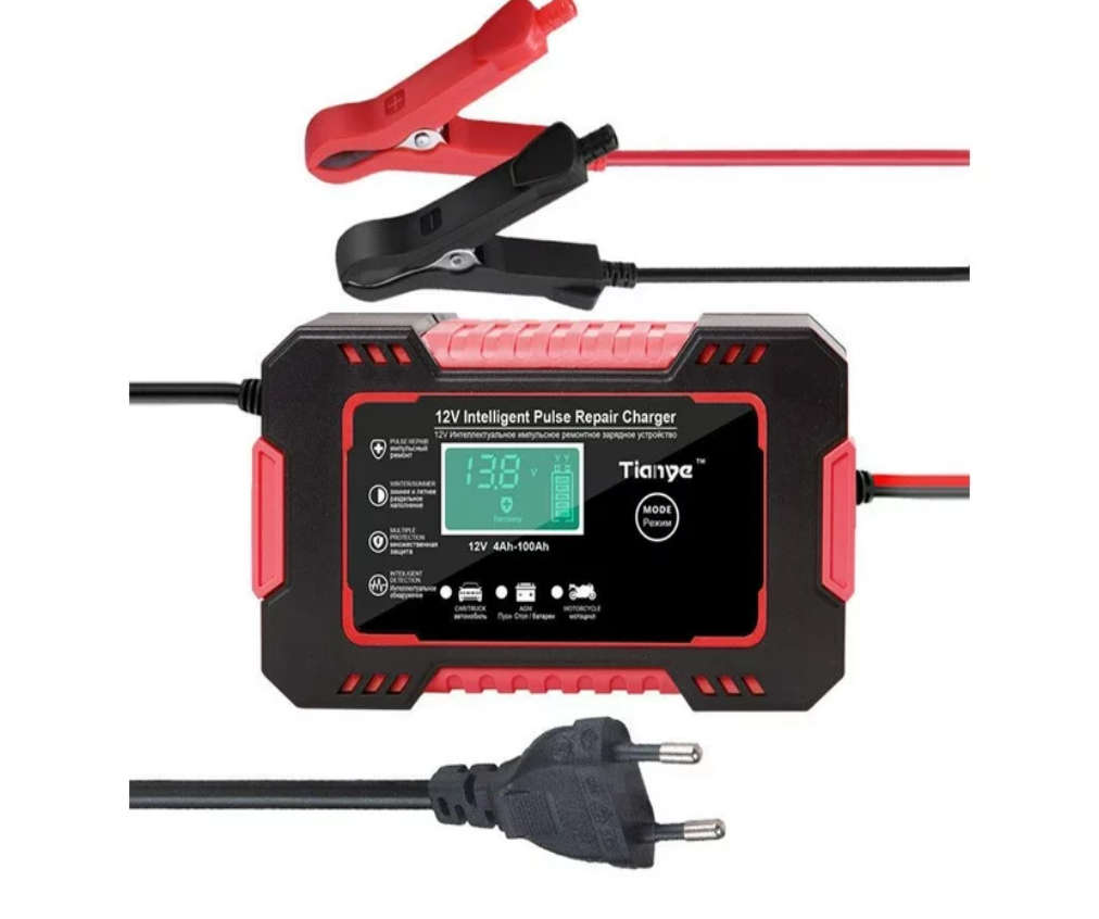 RJTianye 12V intelligent Pulse Repair Charger