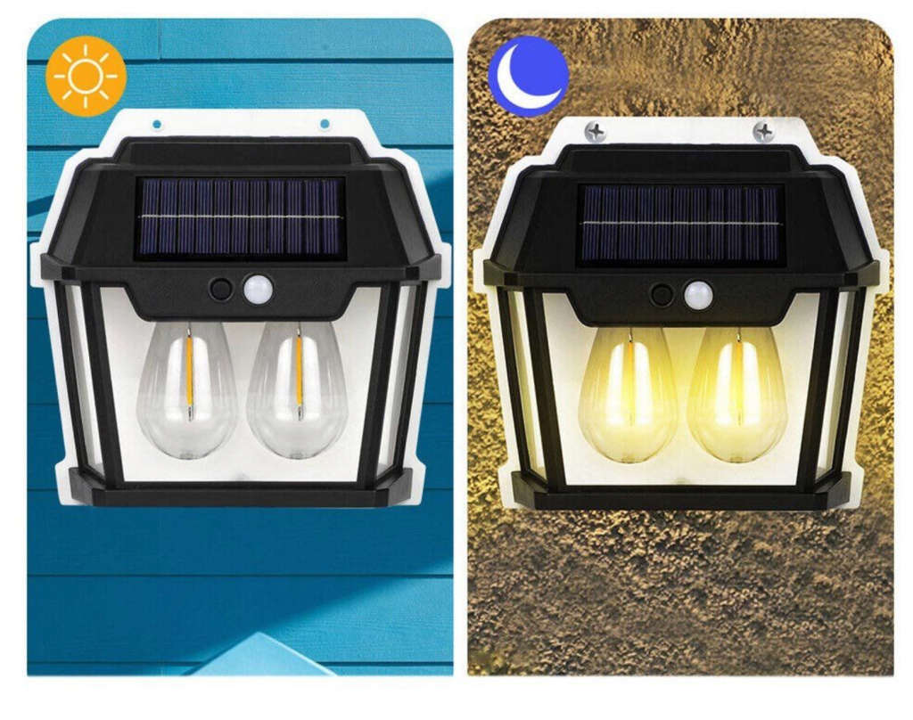 Waterproof Outdoor Solar Interaction Wall Lamp 28W