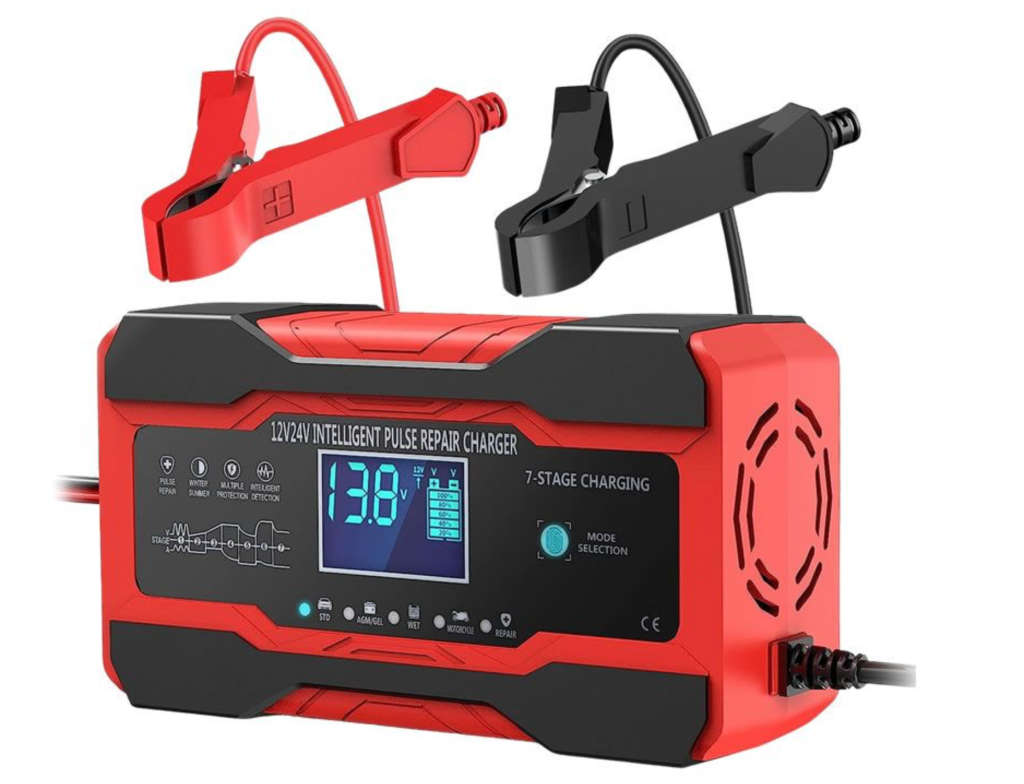 12V 10A-24V 5A Intelligent 7-Stage Pulse Repair Charger NG-22