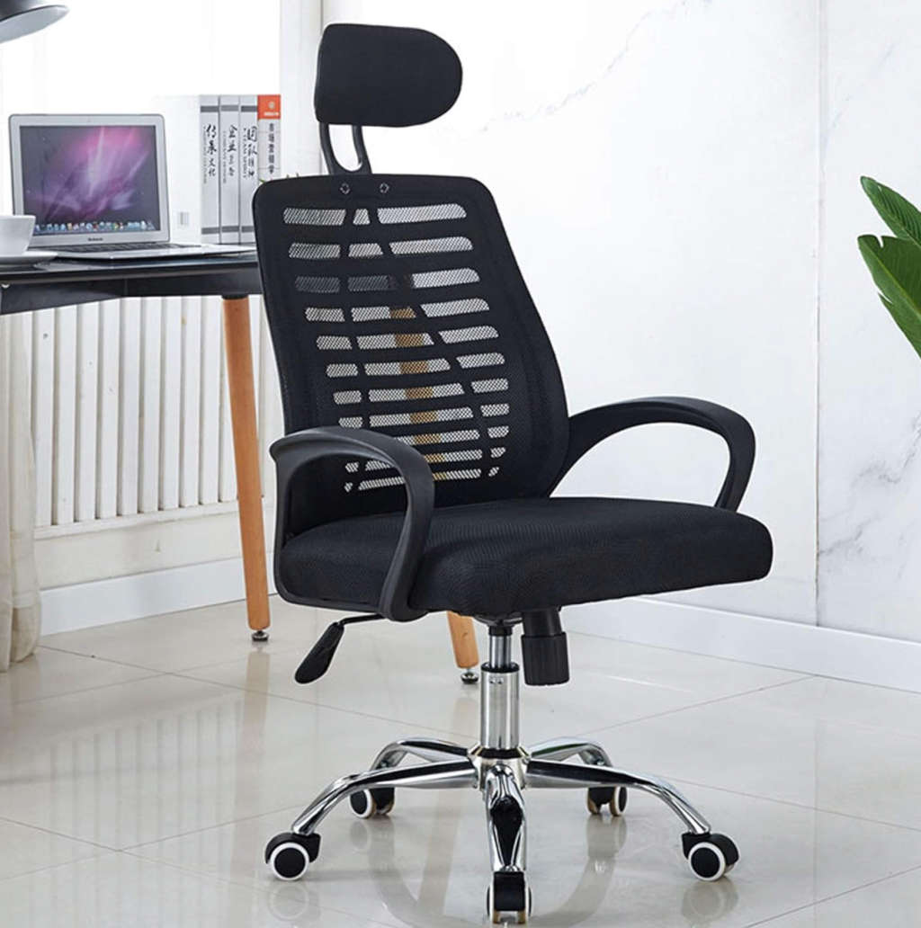 Ergonomic Mesh Office Chair | Height Adjustable & Swivel Function - See Description