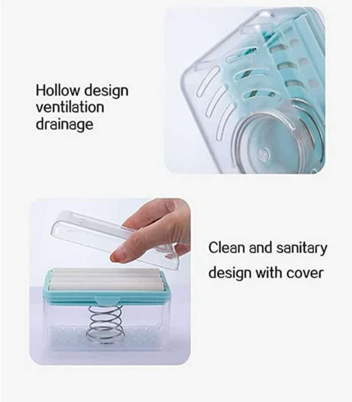 Soap Roller/Spreading Box Cleaning Storage Foaming Box - 2 in 1