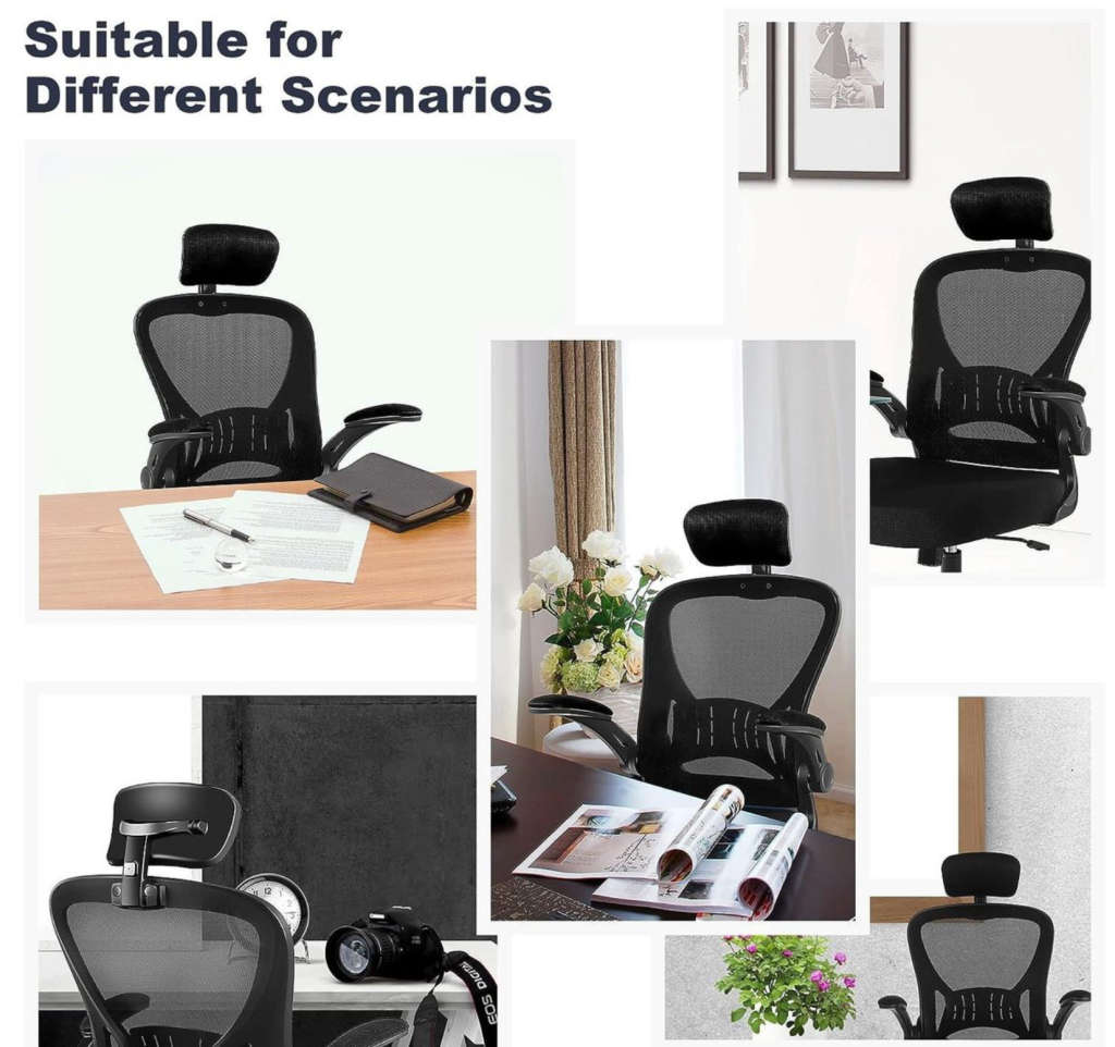 Ergonomic Swivel Desk Office Chair Adjustable Height with Wheels DISPLAY UNIT