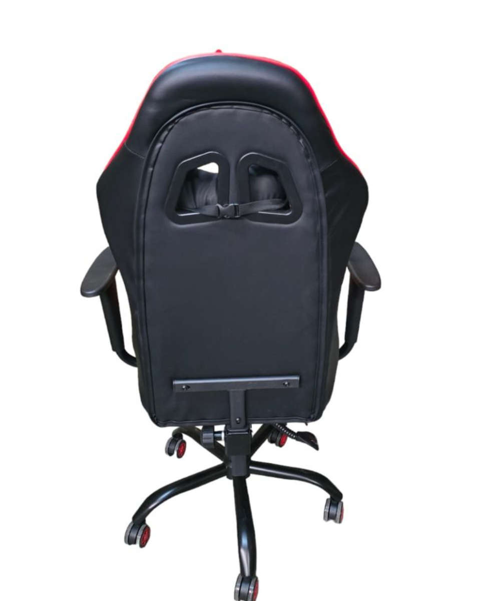 REX M Big Size High Back Reclinable Gaming Chair with Arm Rest - Red (Does Not Have Footrest)Display