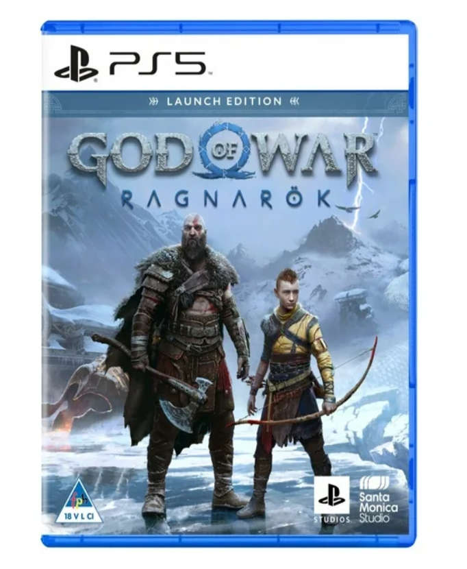 PS5 God of War Ragnarok Disc - Box Opened/Unsealed 100% Working