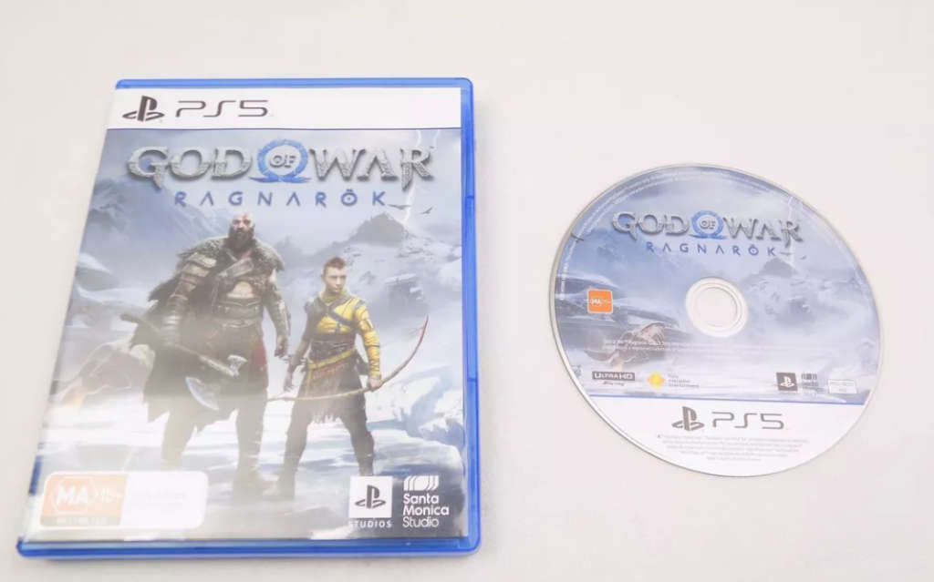 PS5 God of War Ragnarok Disc - Box Opened/Unsealed 100% Working