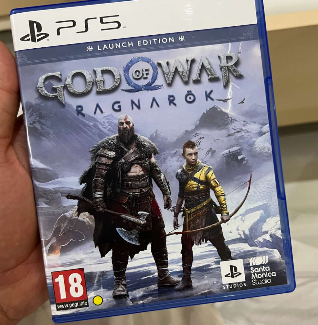 PS5 God of War Ragnarok Disc - Box Opened/Unsealed 100% Working