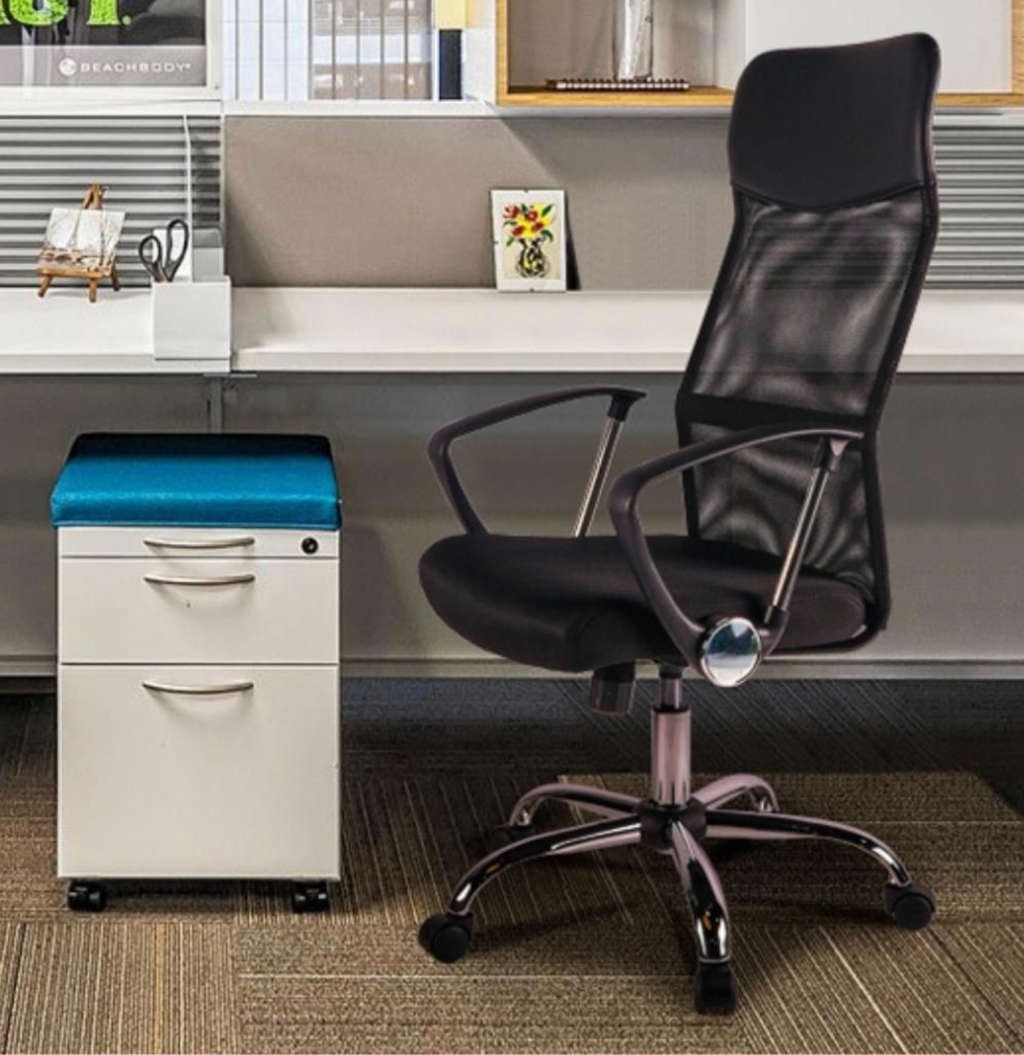 Rex M - Ergonomic High-Back Office Chair - Black