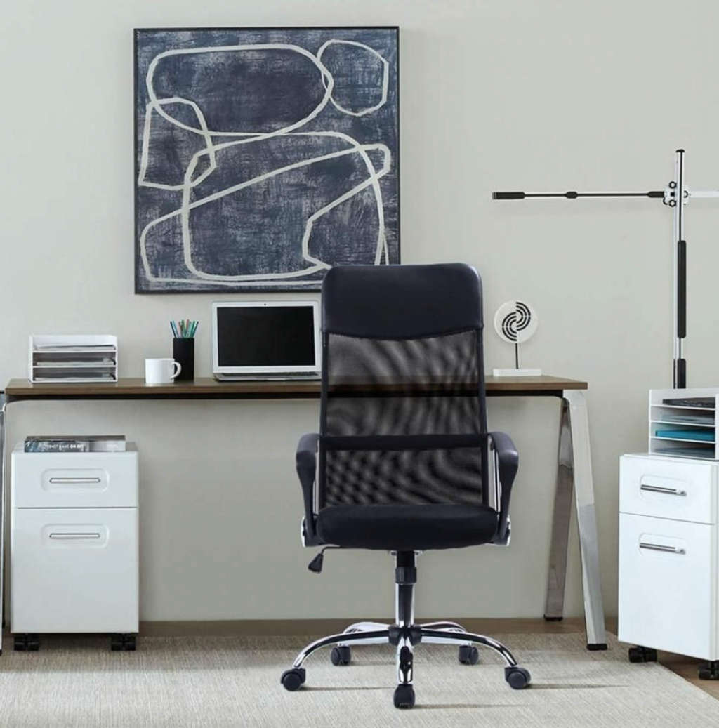 Rex M - Ergonomic High-Back Office Chair - Black