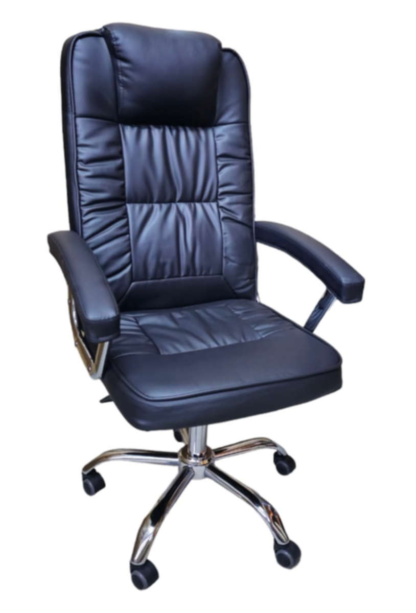 REX M Big Director Office Chair PU Leather Adjustable Height with Arm Rest