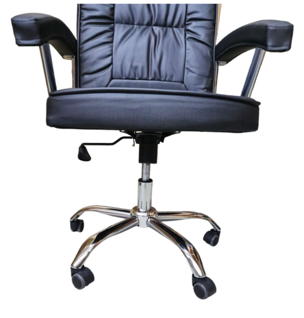 REX M Big Director Office Chair PU Leather Adjustable Height with Arm Rest