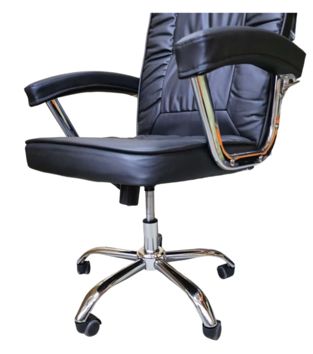 REX M Big Director Office Chair PU Leather Adjustable Height with Arm Rest