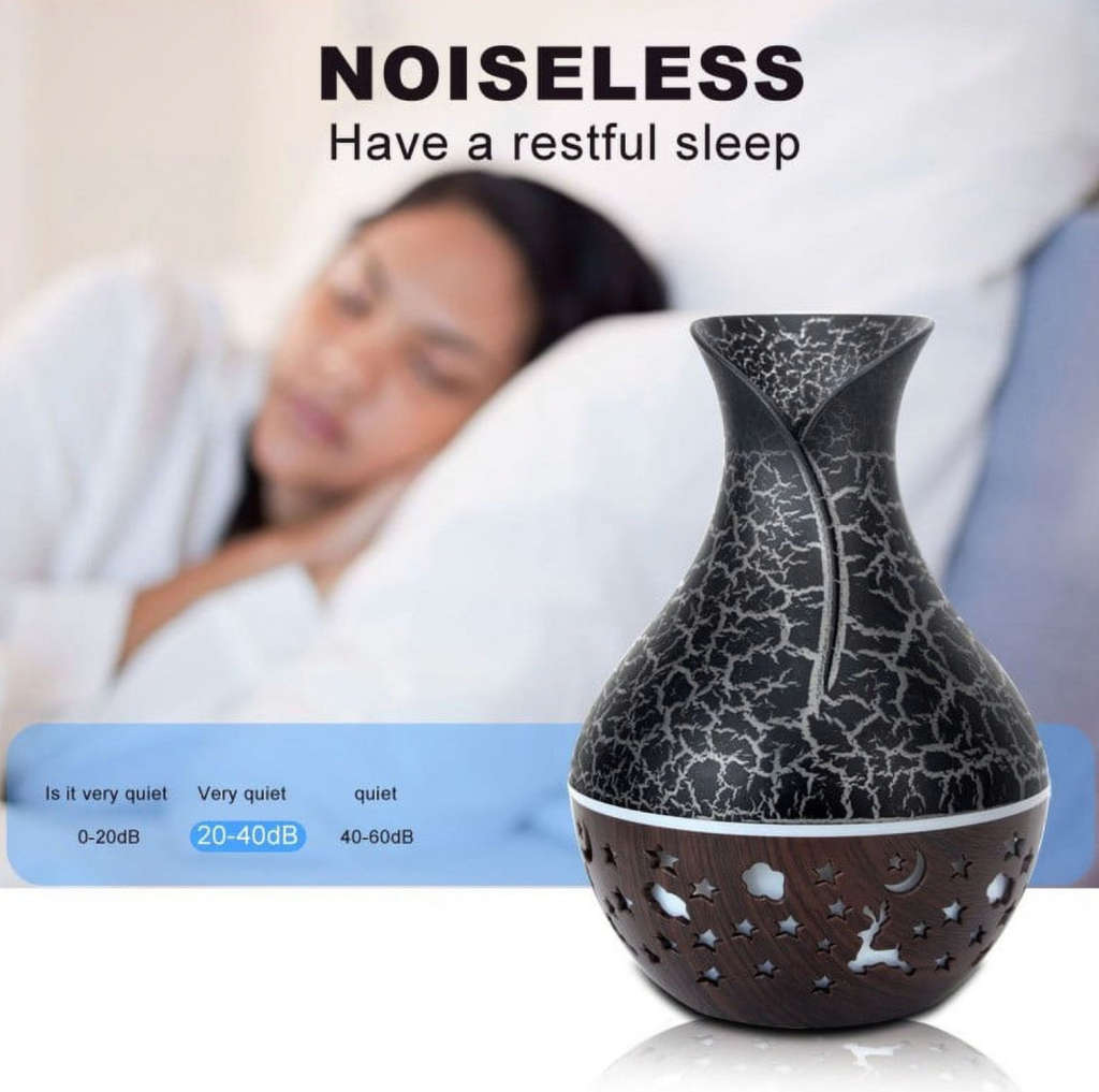 Mini Usb Aroma Diffuser Humidifier With 7 Colour Changing LED