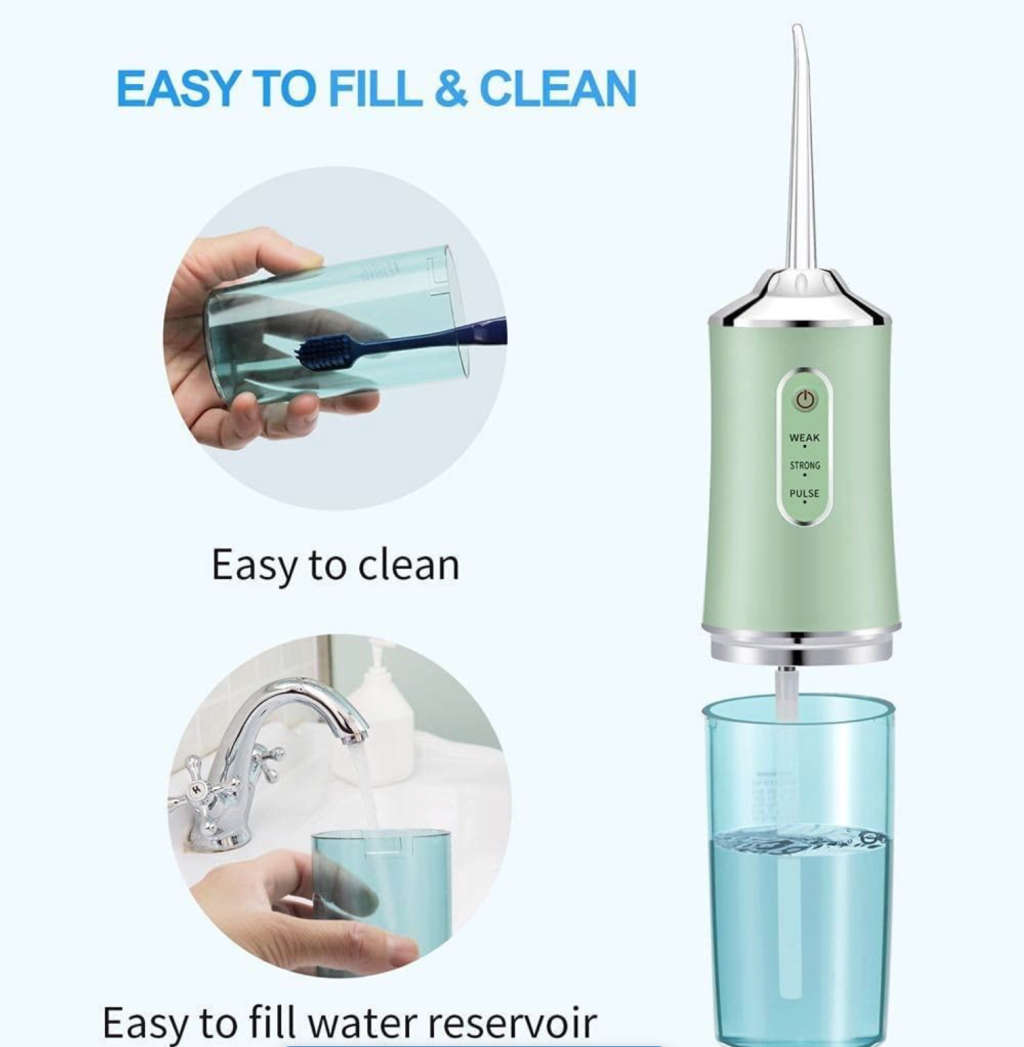 Water Flosser Cordless Dental Oral Irrigator