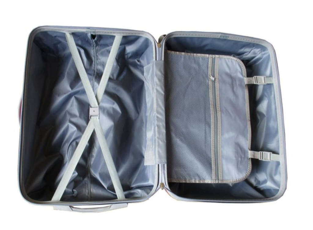 Expert Travel Ware - 3 Piece Luggage Set - Silver