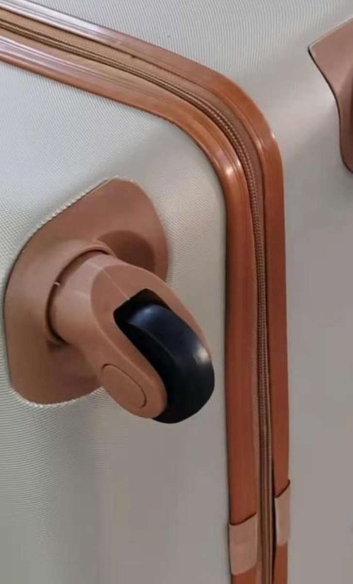 3 Piece Nexco Travel Luggage Bag Set - Gold